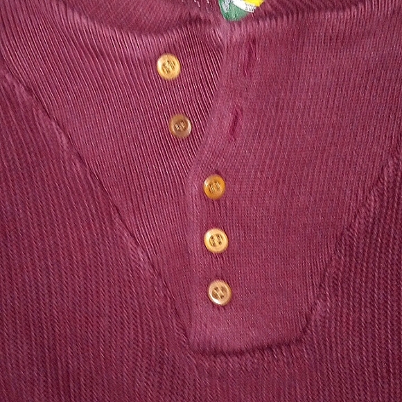 Cabela's heavy large vintagemaroon sweater - Picture 2 of 4